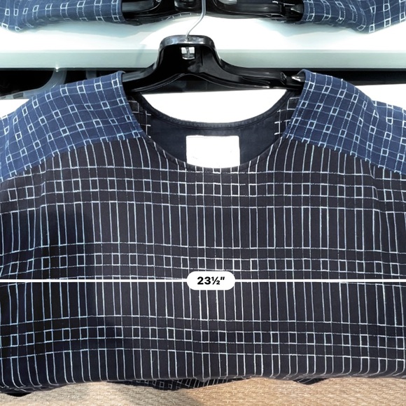 ACE & JIG  Black & Navy SHEATH DRESS - Picture 6 of 7